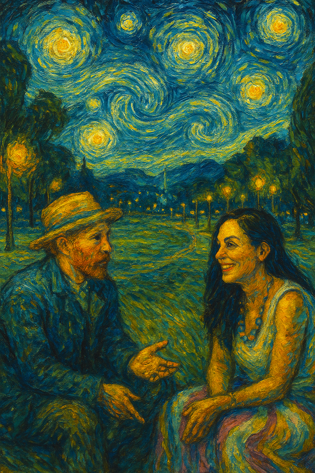 E se você encontrar com Van Gogh…o que diria a ele?